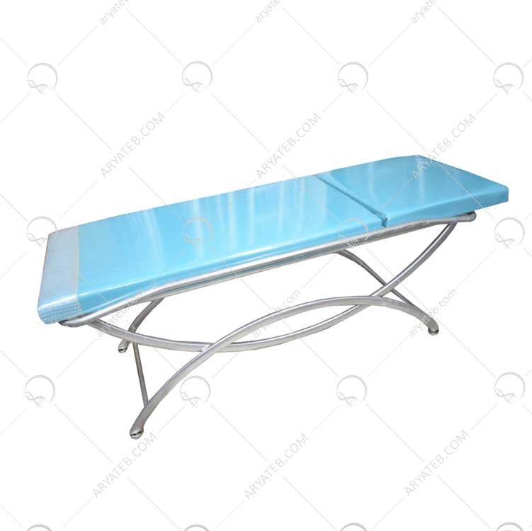 تخت معاینه پایه هلالی سرمتحرک