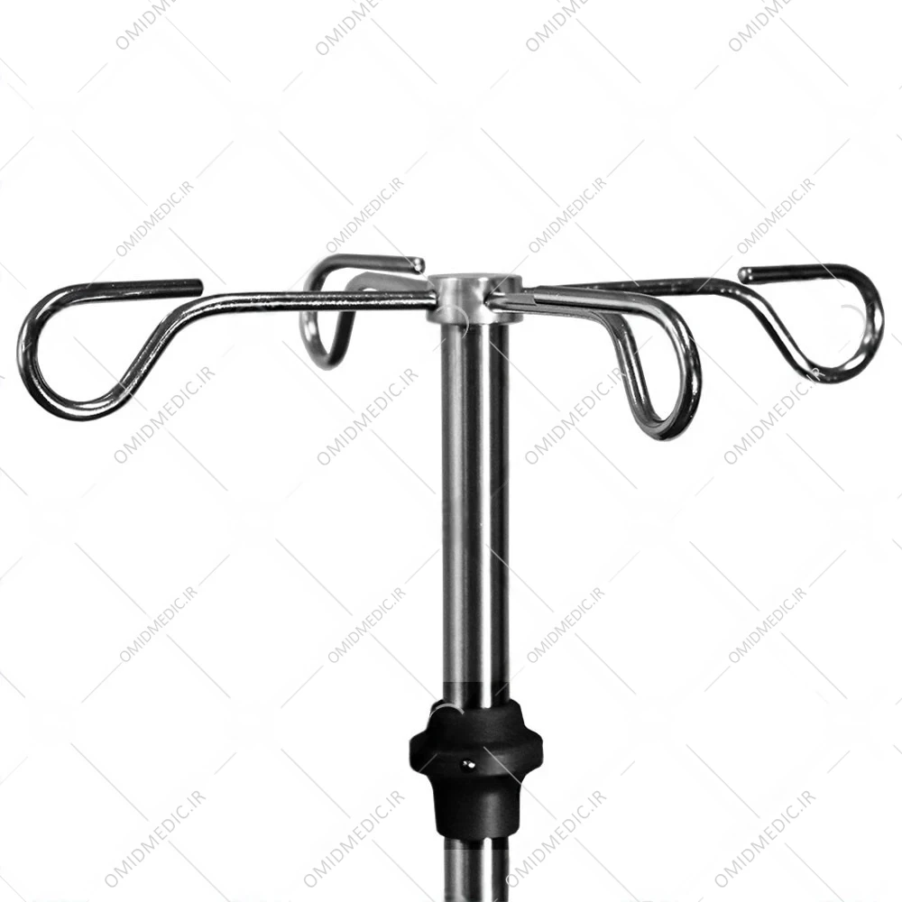 پایه سرم ایستاده چرخدار
